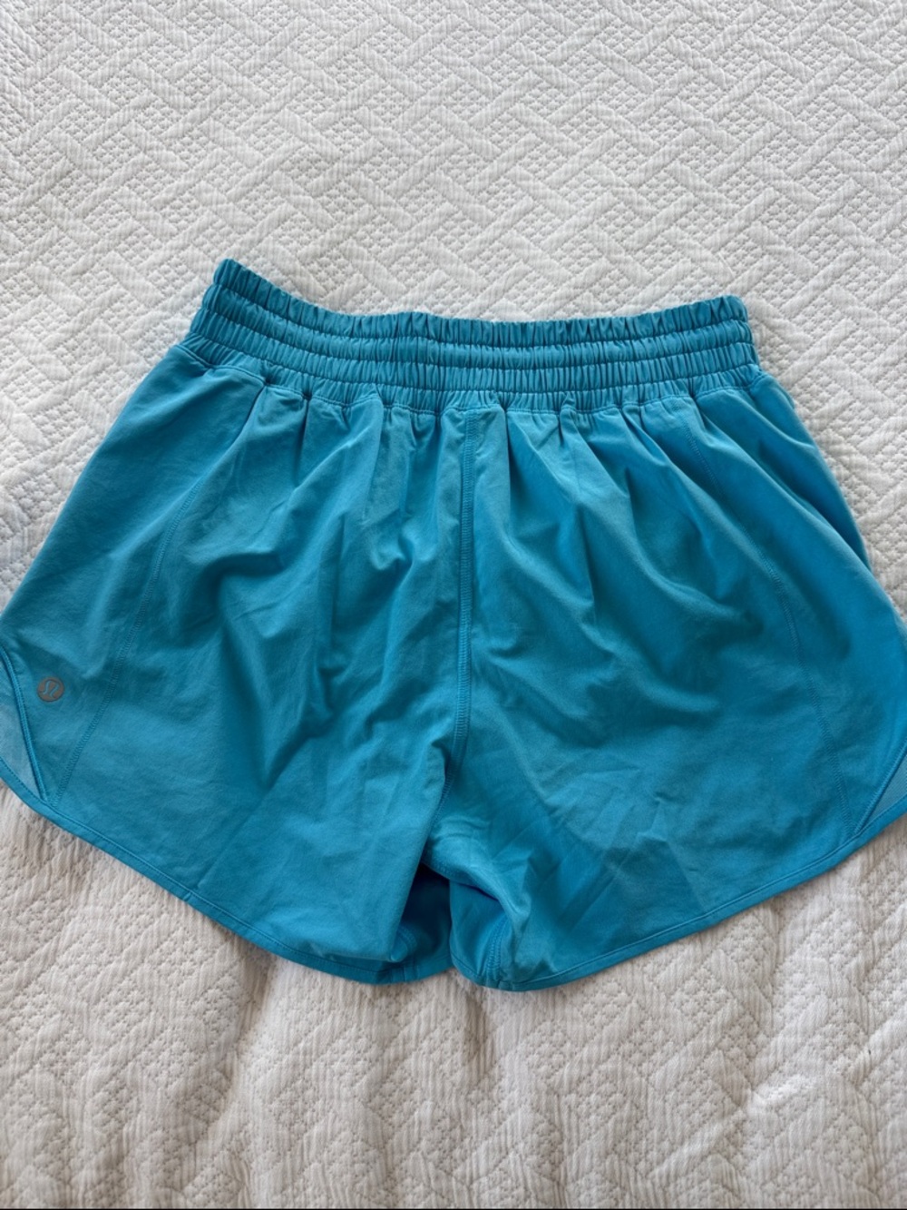 Lululemon Hotty Hot Women's Teal Athletic Shorts - Lightweight Running Shorts